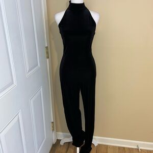 Moda Black Halter Jumpsuit